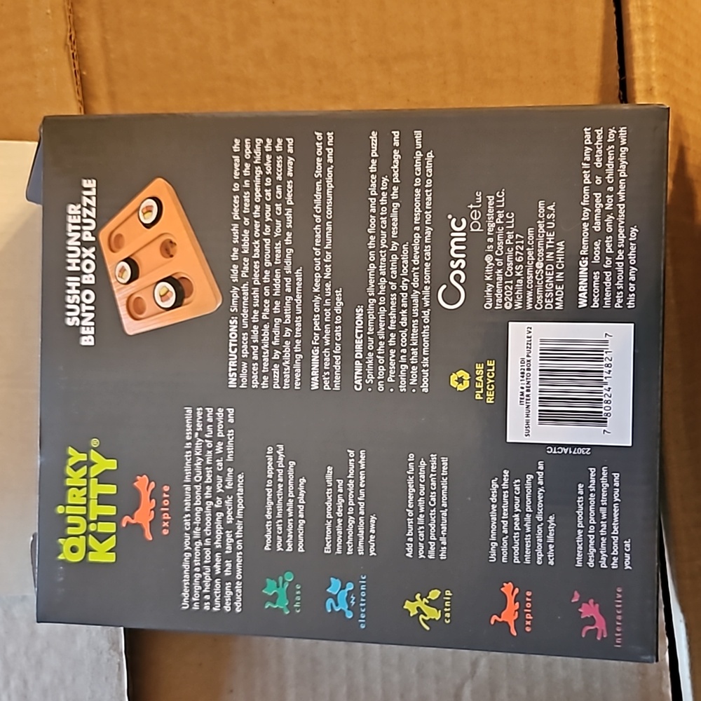 Puzzle for a cat quirky kitty brand - Picture 2 of 7